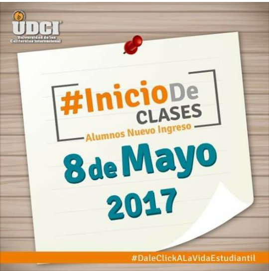 Alumnos  de nuevo ingreso nos vemos este lunes en el turno que  seleccionaron #listosparalauni #aquivamos