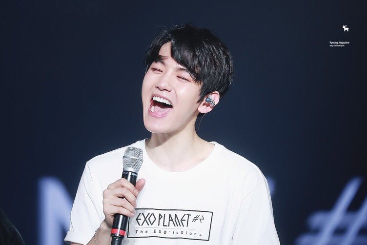 exol0125's tweet photo. #HappyBaekhyunDay 
#HappyBaekhyunDay 
#0506BAEKHYUNDAY 
#백현아생일축하해 
ベクヒョン、もう、言葉では表せない
その笑顔も歌声もだいすき。
推し続ける。 https://t.co/PCAqkX2TX7