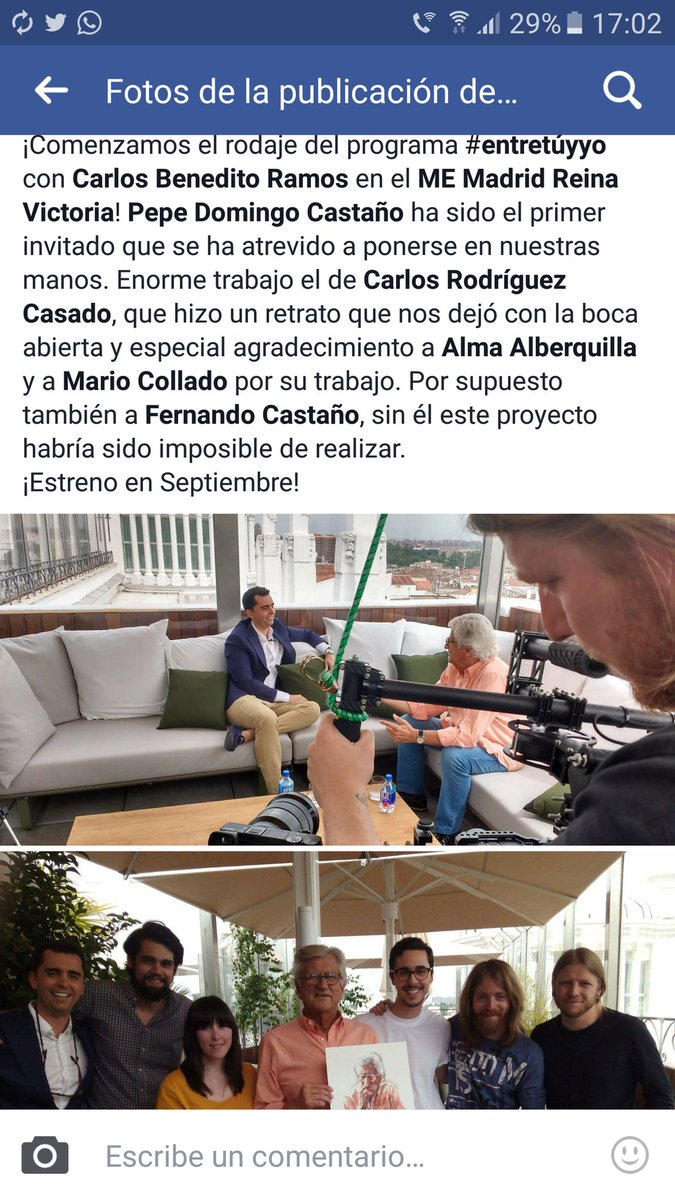 carlosrbenedito's tweet photo. Esto empieza.
#proyecto2017 #terraza #mayoyjuniodecurro #entrevista #entretúyyo https://t.co/GkxpJ5t8fu