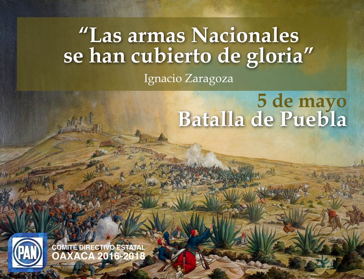 luisdgmr's tweet photo. ¡Buen día! Hoy conmemoramos la #BatalladePuebla  del 5 de mayo de 1862, una muestra de valentía, patriotismo, pero sobre todo de unidad https://t.co/Pp102hwkoH
