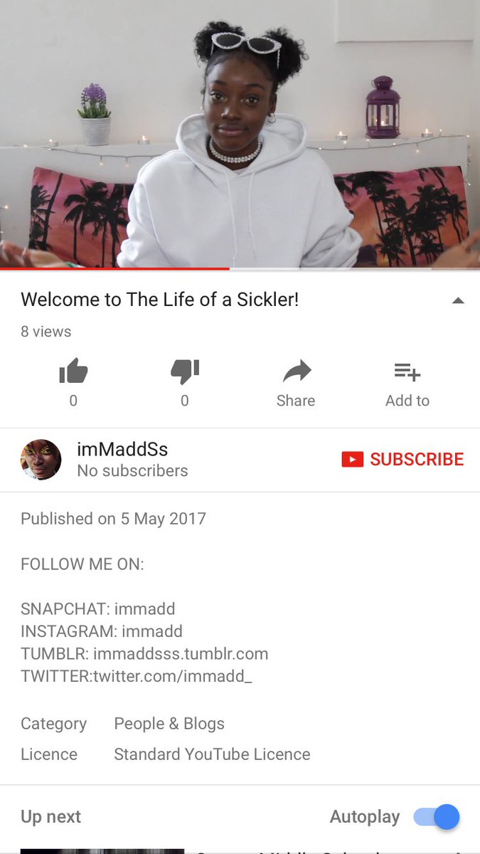 immadd_'s tweet photo. Go on thennnnnnn. Give it a watch why don't yaa! 😏 SUBSCRIBE +LIKE 🤙🏾✨💜 https://t.co/2iDTye7tFh