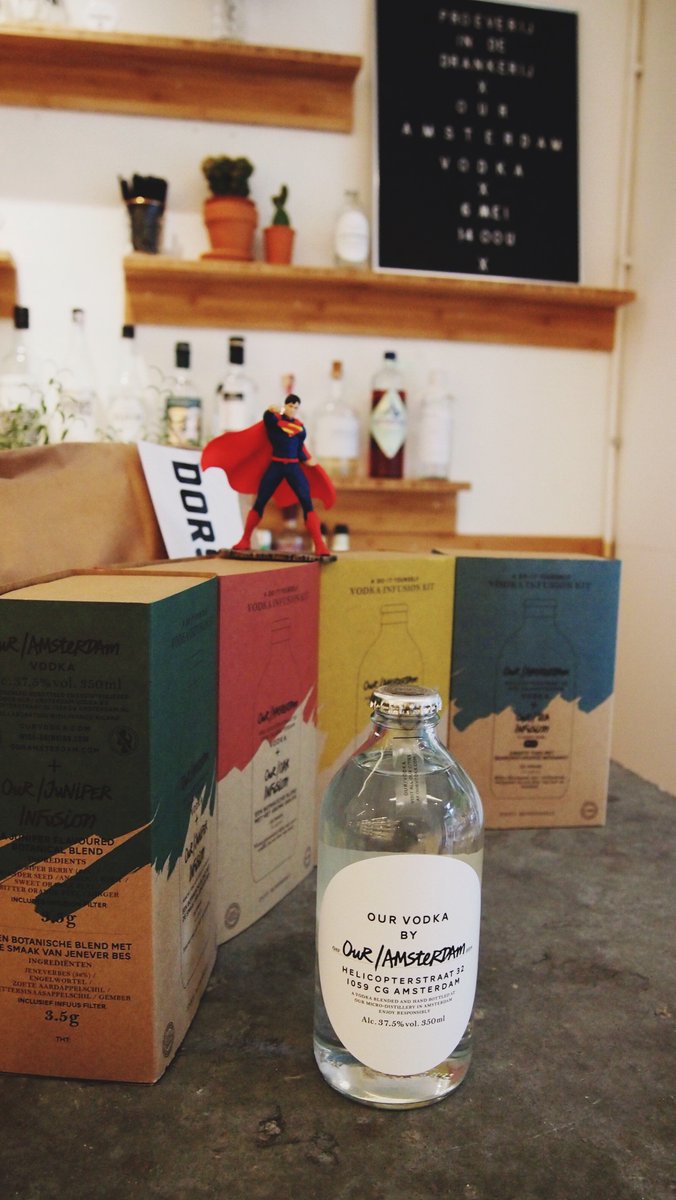 Honored to have our  friend Daan lead a tasting of Our/Infusions at Dorstlust's Drankerij tomorrow (Saturday) at 14:00! Stop by for a taste😉