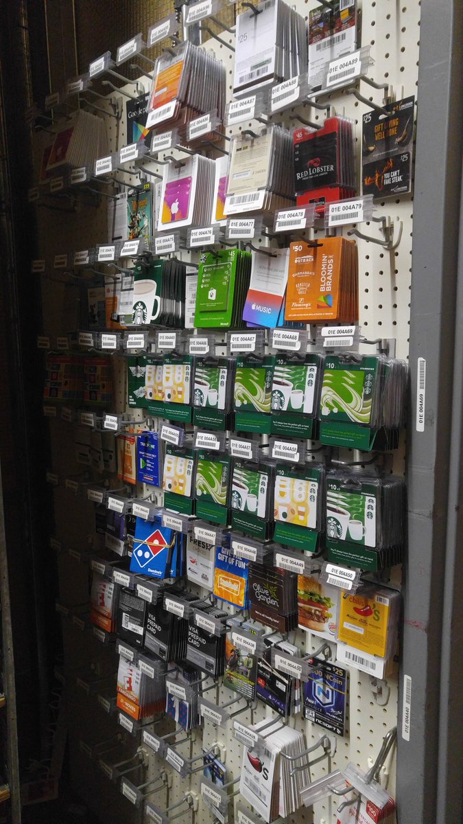 Backstocking gift cards done right! Love the idea! 😍