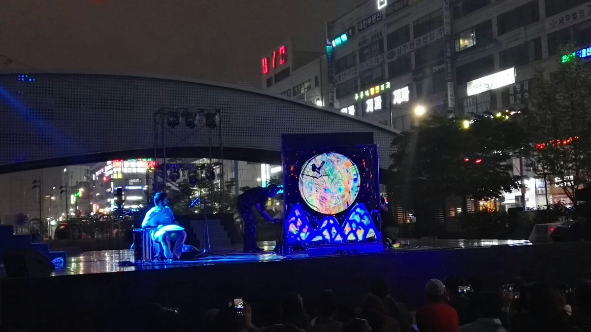 firatarrega's tweet photo. 💖 @quimmoya and @R_Goldschmidt, who were at #FiraTàrrega's last edition, now performing their show at the @ansanfest! 👏 #StreetArts https://t.co/c3fbweEfF9