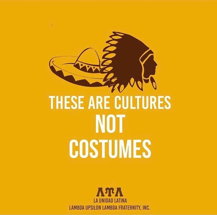 LULAlphaChapter's tweet photo. #CulturesNotCostumes https://t.co/CGvg5FpEQq