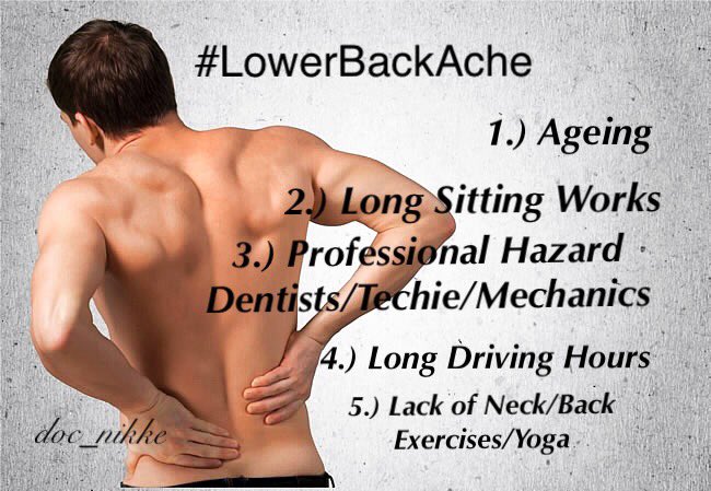 dassnikhil's tweet photo. #LowerBackAche #Health #medicaleducation #pain #yoga #healthtalks #lifestyles #hospitals #DigitalMarketing https://t.co/DI6ghZ370G