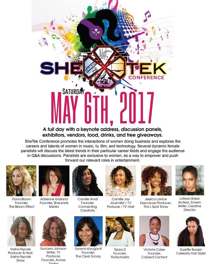 STEEAMnista's tweet photo. 📆 #NYC Sat. 5/6 » JOIN US + our FLY Founder @TeLisaD, at @SheTekk #SheTekConference! | TIX: https://t.co/s3tIQaix3N  

#womenintech #events https://t.co/lhiyO8waX6