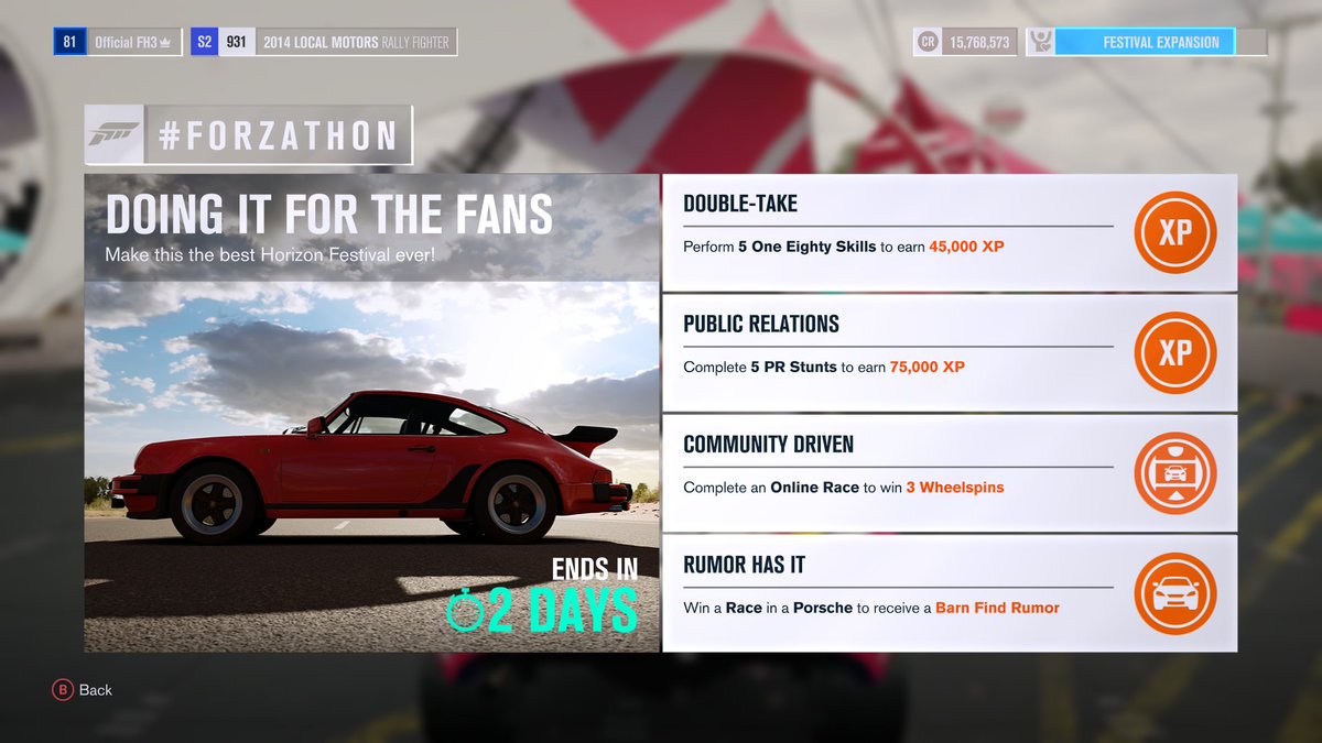 Forza Motorsport On Twitter Do It For The Fans In Our Latest