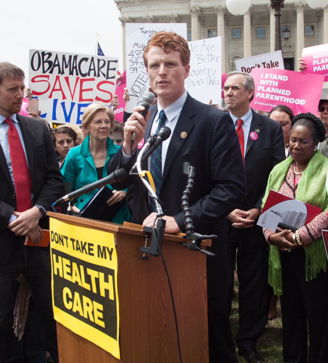 joekennedy's tweet photo. #Trumpcare battle is just beginning. Grateful for leaders like @SenWarren, @SenatorBaldwin &amp; @SenJeffMerkley to lead fight in weeks ahead. https://t.co/94Q0Hqe2q1