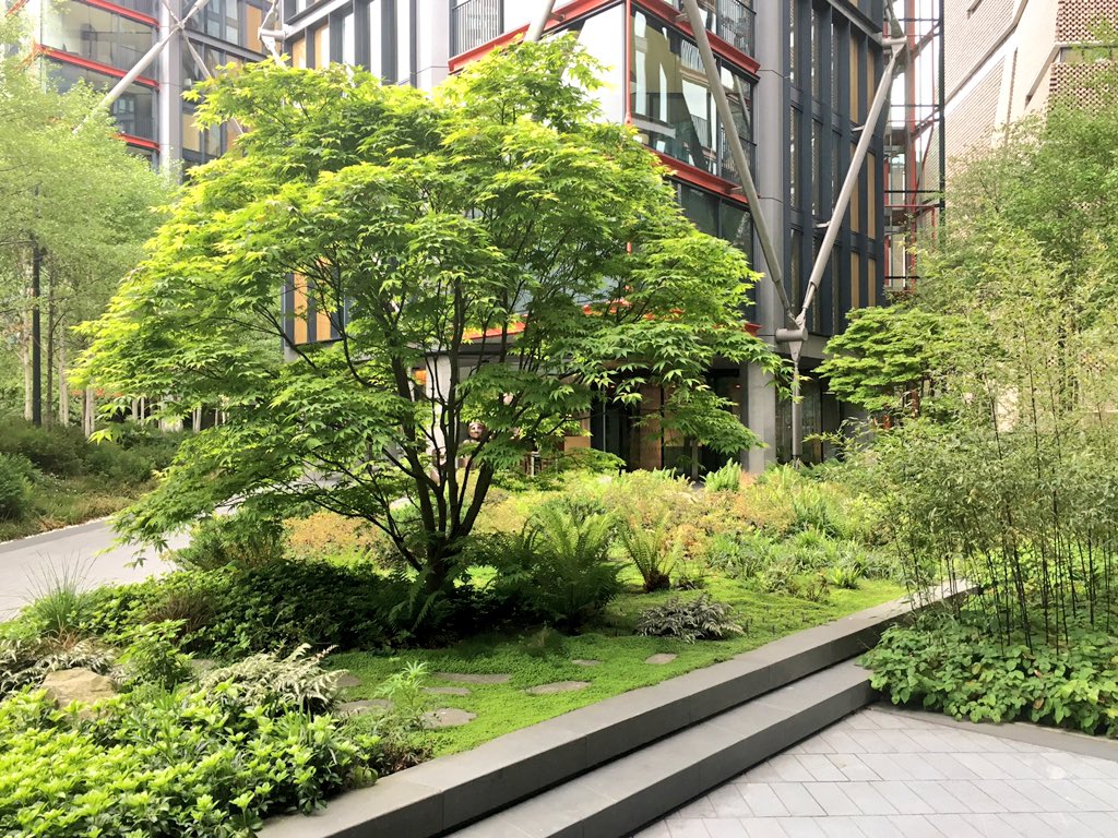 mark_latchford's tweet photo. One of Londons hidden gems @NEOBankside gardens by @GillespiesNews https://t.co/SqzP5fd4nC
