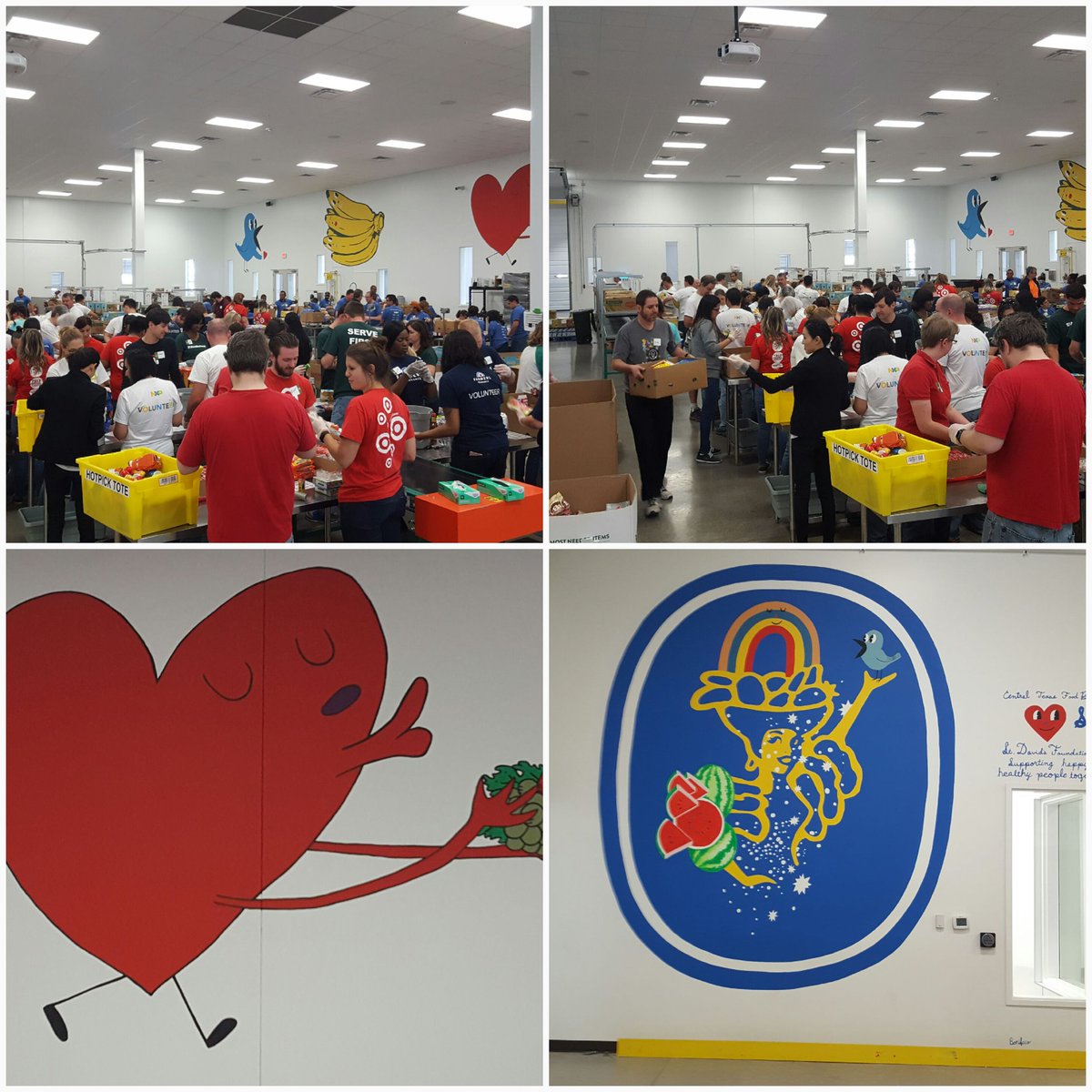 Target volunteers during United Way spring day of caring <a href="/UnitedWay/">United Way</a> <a href="/Target/">Target</a> @Becca4Target