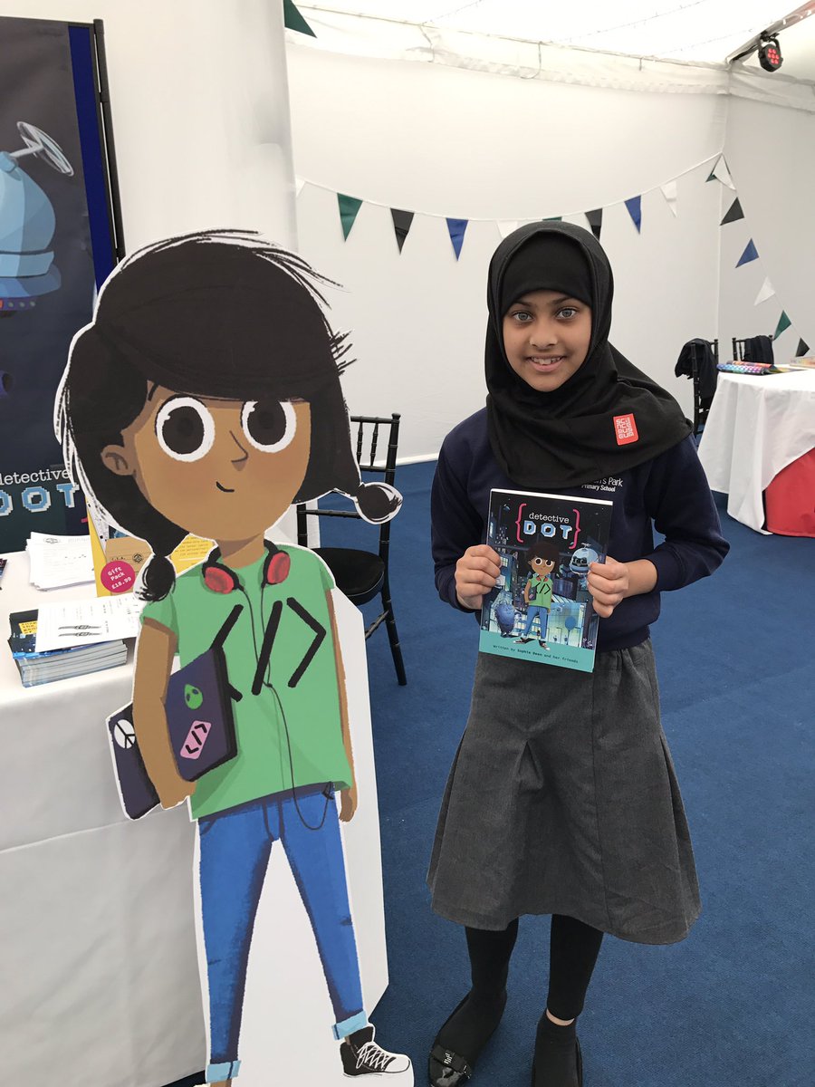BLittleLabs's tweet photo. We have a Detective Dot Fan :) #impfest #stemkids #ciakids https://t.co/iZSmJwzQOH