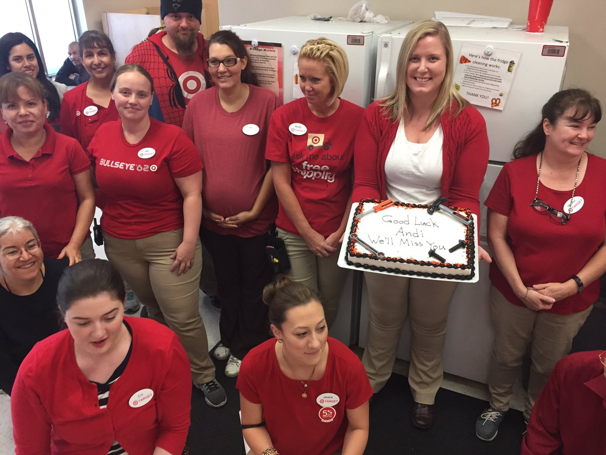 Saying goodbye to an amazing leader is always hard, but we are so excited for you! @andi_grugel @joeycufflinks <a href="/TargetT2236/">Target2236</a> <a href="/Cass_Target/">Cassandra Derickson</a>
