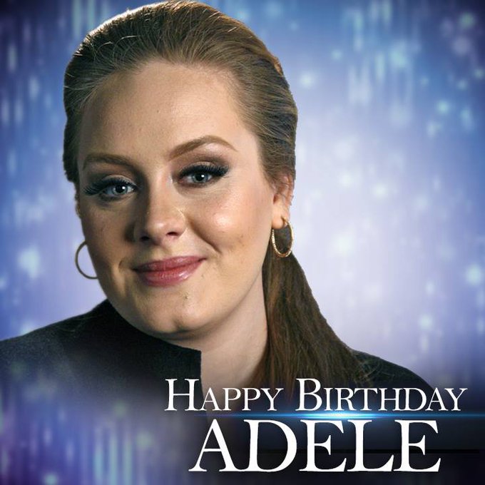Adele&rsquo;s Birthday Celebration | HappyBday.to