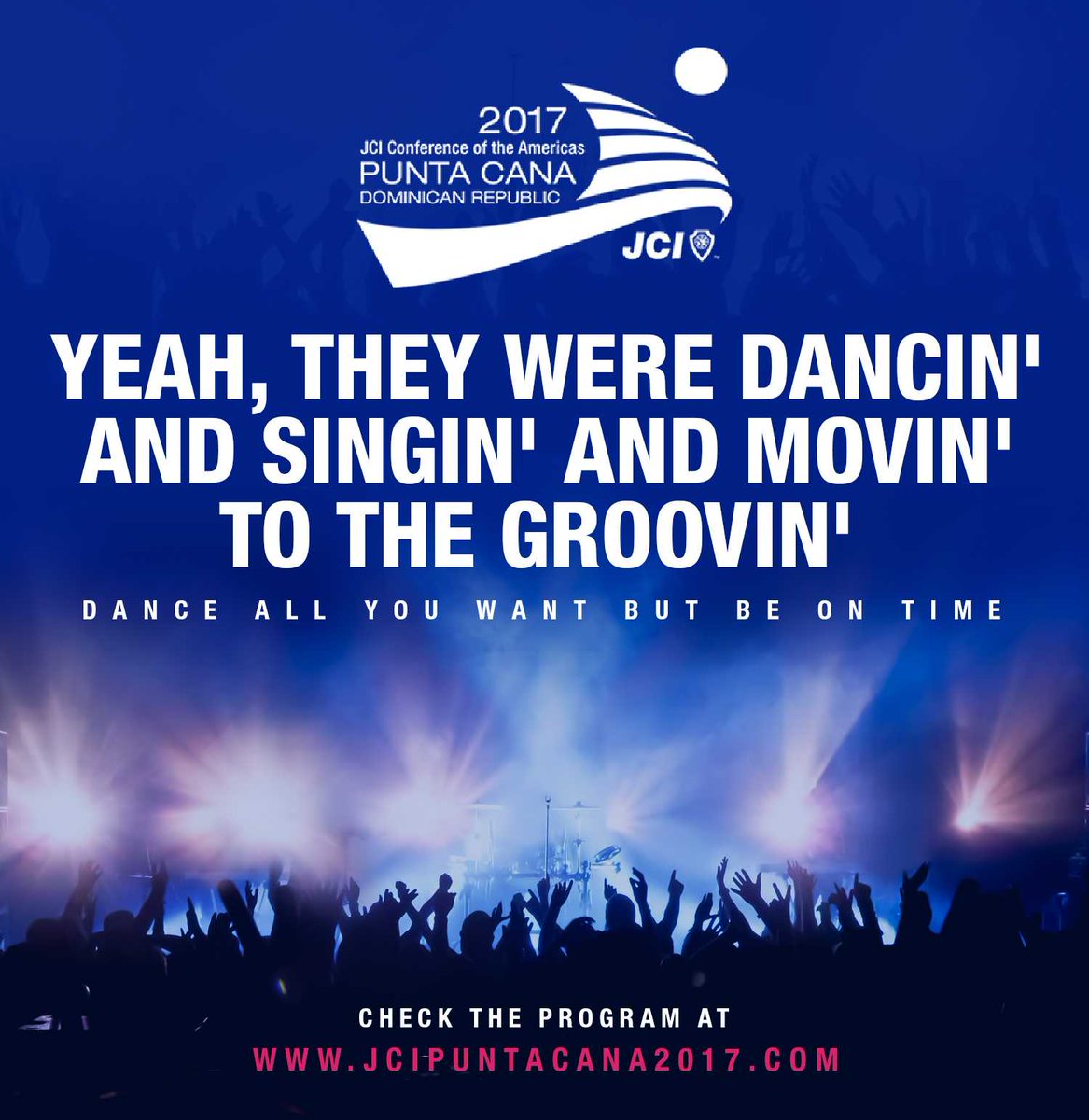 Go to jcipuntacana2017.com and get the latest version of the conference program