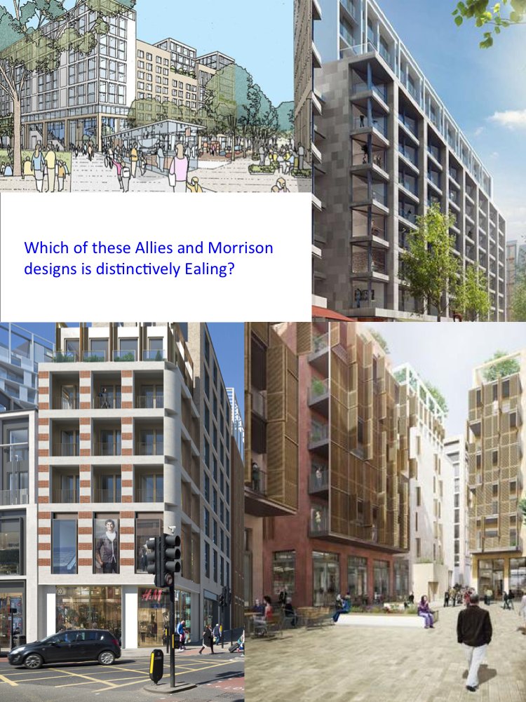saveealingctr's tweet photo. ‘There is little in the design that relates to the local distinctiveness of Ealing as it stands.’ Planning Inspectorate 2009 What's changed? https://t.co/kKLuNs0IK5