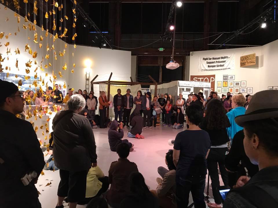 mrheeloy's tweet photo. Congratulations @aawaa_sf on an incredible exhibition opening! So meaningful to juror with @melorragreen❤️ #shiftingmovements https://t.co/C4wNrpm1gk