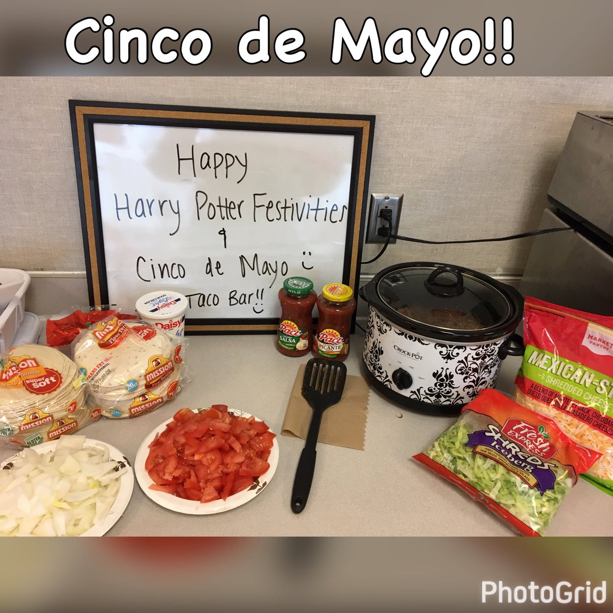 #2104 Harry Potter &amp; Cinco de Mayo feast! #hufflepuffpride #harrypotter ⚡️ <a href="/DaneiaSimms/">Daneia Simms</a> @brieoreilly23 @megmarkiewicz @TGTBarrow