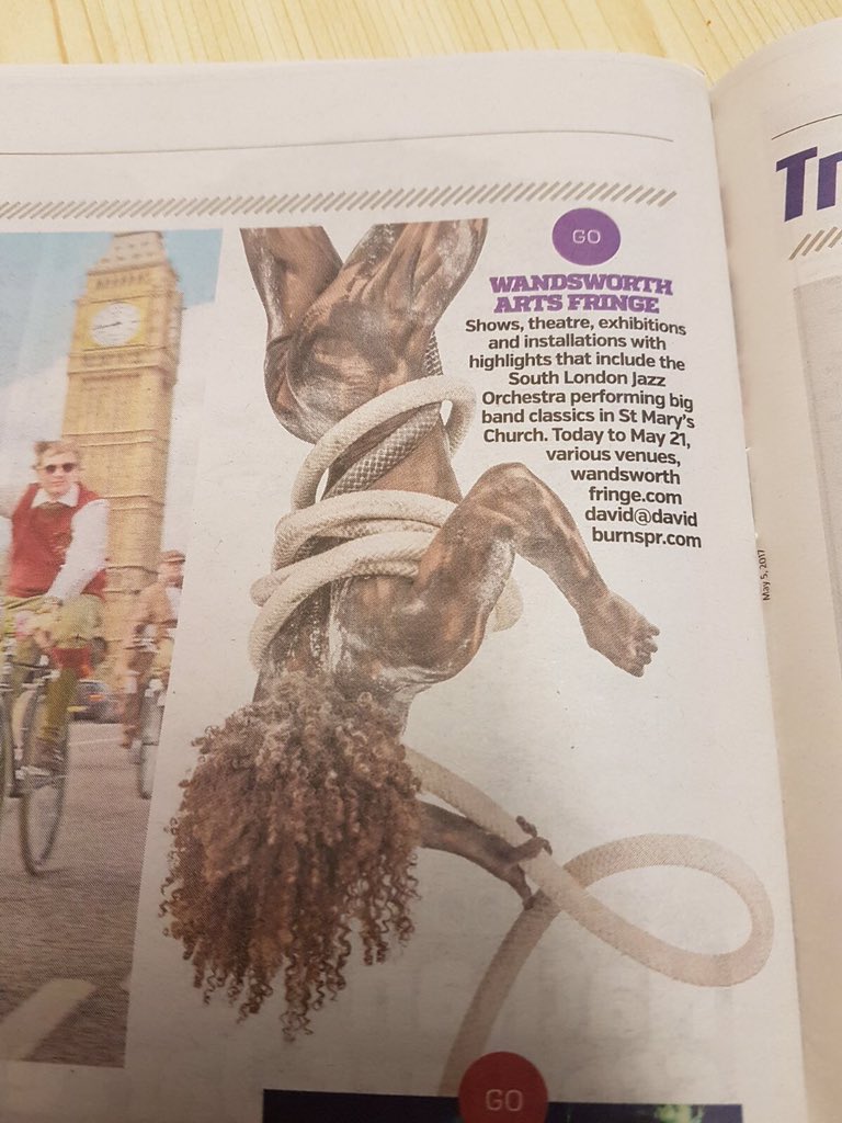 Can't wait to perform at Wandsworth Arts Fringe on May 19th! Get your tickets here kaleidoscopic-arts.co.uk/fourth-platfor… <a href="/robyn_holder16/">Robyn Holder</a> <a href="/LuciaChocarro/">Lucia Chocarro</a>