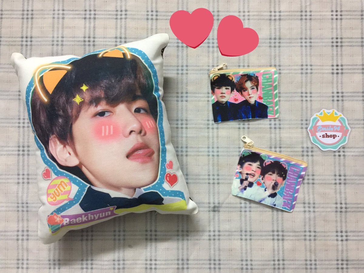 tothemoon_clubb's tweet photo. วันเกิดนุ้แบค รออัลไลแจกของสิคะ 🎁🎉 จัดไปเรยย หมอน 1 รางวัล กระเป๋าเหรียญชบ. 2 รางวัล สุ่มจากฟลว. ประกาศผล 10/05 จ้า 😘💕 #HappyBaekhyunDay https://t.co/3PIMH32vEH