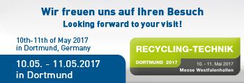 Besuchen Sie THM Recycling Solutions nächste Woche auf der Messe Recycling Technik in Dortmund!
buff.ly/2qrFlKs
#THM Recycling