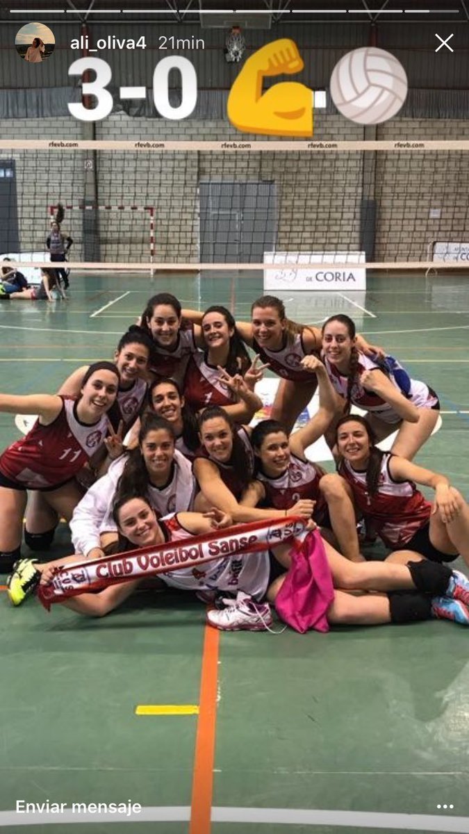 voleysanse's tweet photo. 🏐Lo han hecho! Victoria! 2o partido a las 20:30h #CVSintiendo #CVSenior #CVStory @sansecomunica @CronicaNorte @LaBrujulaNorte @CanalnorteTv https://t.co/QQI10htOe1