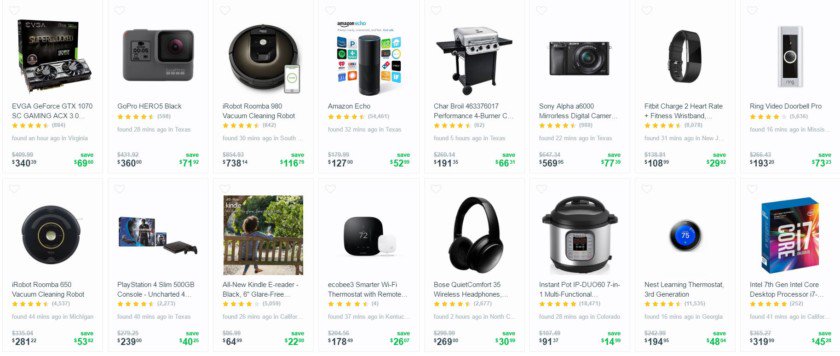 AndroidAuth's tweet photo. Trending deals on #wikibuy: if you don’t have this extension, get it today https://t.co/HmRSIYRaJQ https://t.co/zY3de8Oo8h
