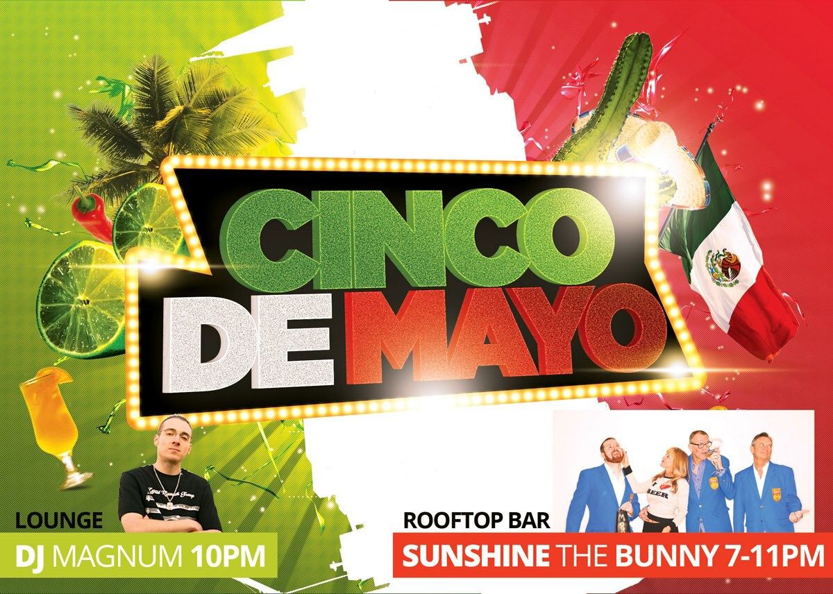 industryoldtown's tweet photo. Tonight's our big Cinco de Mayo party with the band Sunshine The Bunny starting at 7pm! https://t.co/wzmauw8sDR
