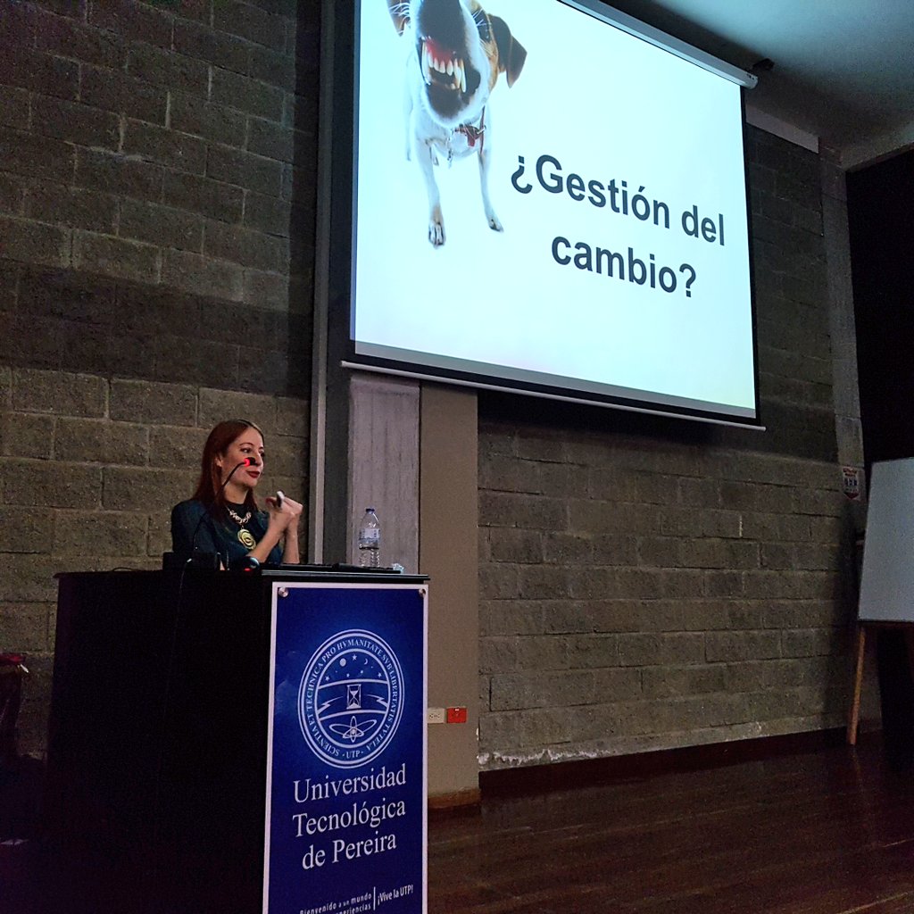 Promoviendo buenas prácticas en #Gestión del #cambio en el lanzamiento de la Comunidad de Gerencia de Proyectos del eje cafetero