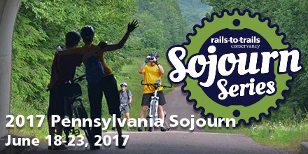 Looking for a family-friendly adventure vacation? This June, bike the GAP + Montour Trail on our PA sojourn: rtc.li/PAsojourn-Book…! 🚲