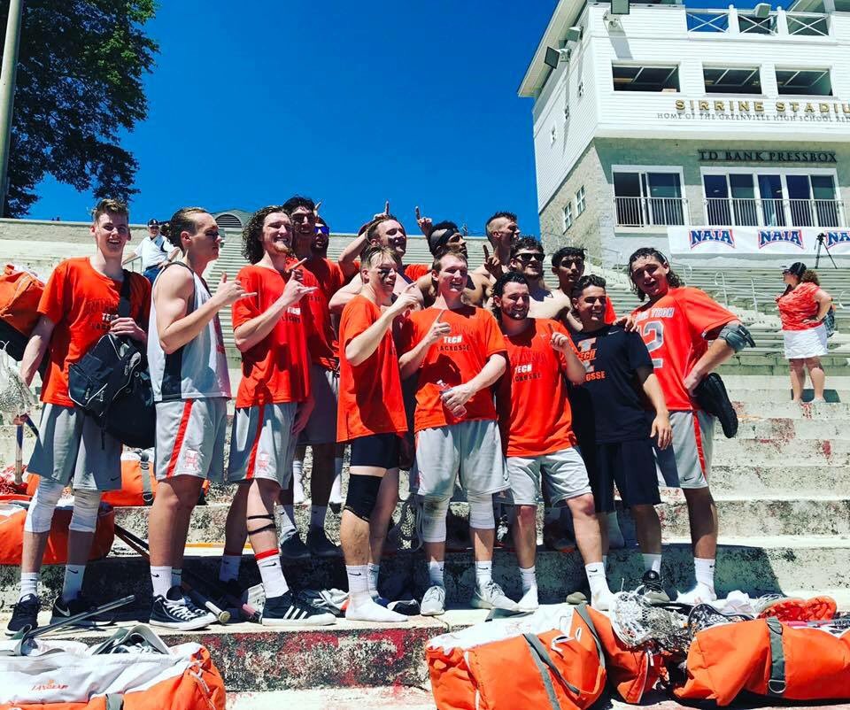 CoachSea33's tweet photo. I couldn't be more proud of my @tech_lax guys. The transformation made this year as players and men is a direct result of their hard work! https://t.co/0xTTgM81ME