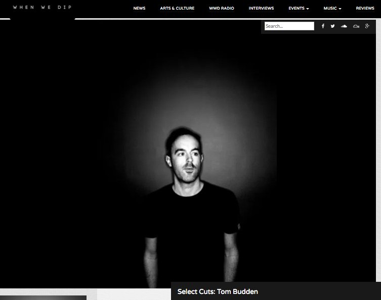 Dispersion PR (@dispersionpr) on Twitter photo . <a href="/tombudden/">Tom Budden</a> provides a mix & selects his 5 favourite spots for <a href="/WhenWeDip/">When We Dip</a> in light of his release on <a href="/hightiderecs/">High Tide Recordings</a> bit.ly/2pO85ws . <a href="/tombudden/">Tom Budden</a> provides a mix & selects his 5 favourite spots for <a href="/WhenWeDip/">When We Dip</a> in light of his release on <a href="/hightiderecs/">High Tide Recordings</a> bit.ly/2pO85ws