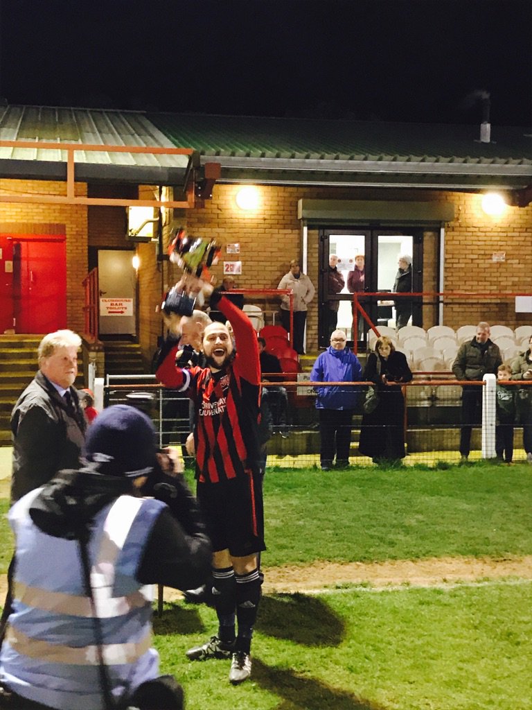 League Cup Final Result : A.C Sportsman 3 (Watson 2, Draycott) Tiger Moth #doublechampions