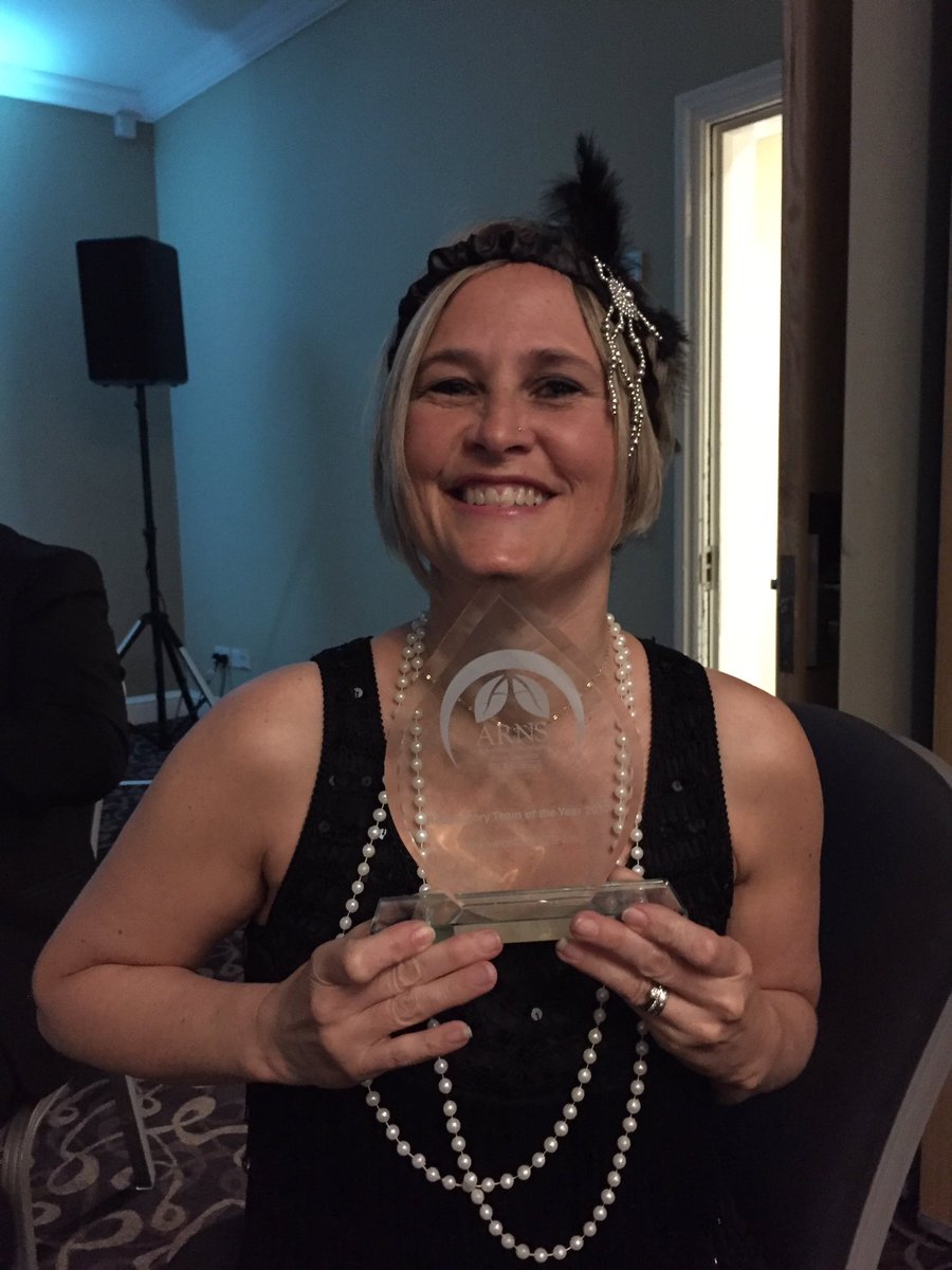 We are so happy and honoured to have won Respiratory Team of the Year Award! #ARNS2017 <a href="/OxleasNHS/">Oxleas NHS</a>