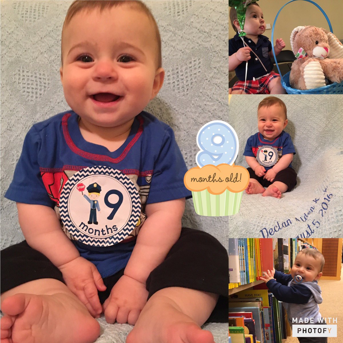 smrob309's tweet photo. 9 months old! 😱 #sobig #policekid #soblessed #daddysbackup #DeclanAlden https://t.co/wSGTKZURXd