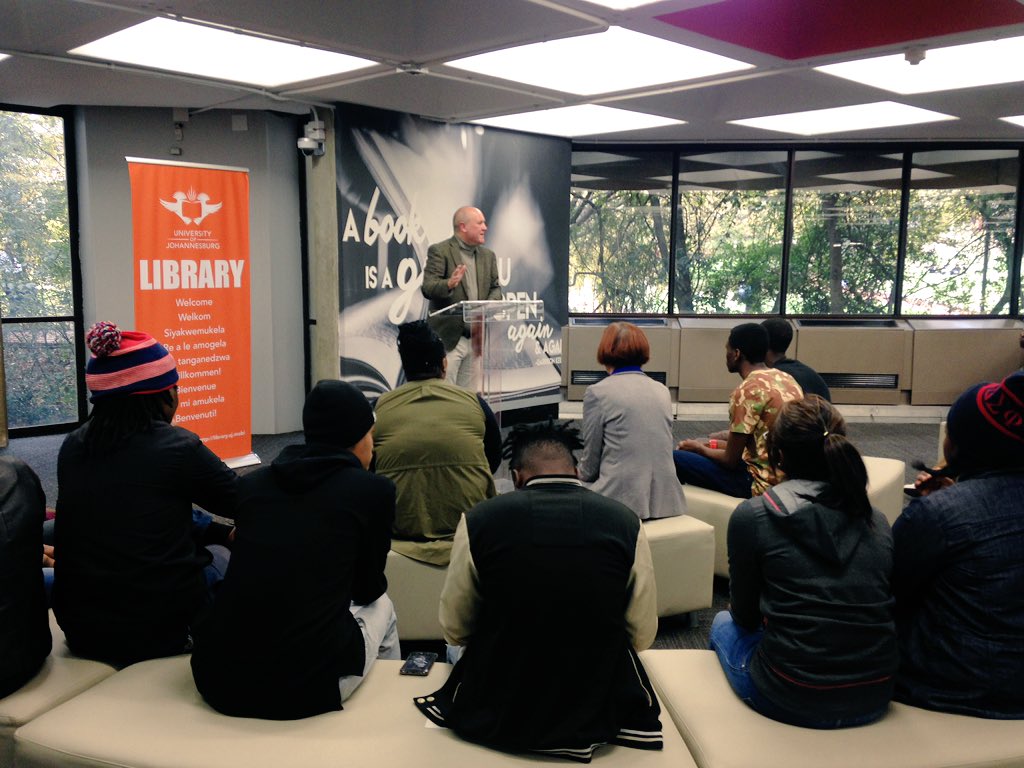 ujlibscience's tweet photo. #UJTalks 5 May with Prof. Hartmut Winkler #PhysicsUJ #NuclearEnergy #UJ @UJLibrary @mediauj @go2uj @ScienceUJ https://t.co/l8tEHka44N