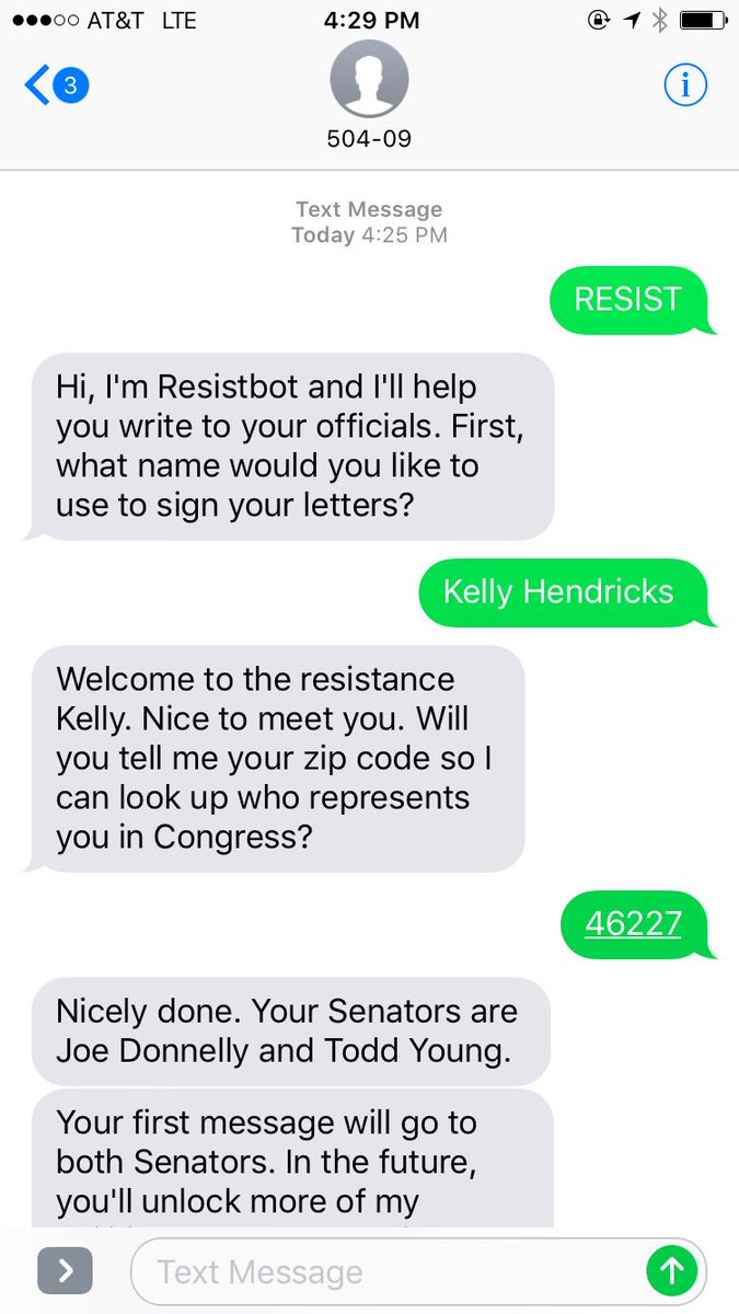 kelhen_treze's tweet photo. hi fellow concerned citizens text RESIST to 504-09 &amp; have Resistbot generate a fax to your reps with the msg "Vote NO to AHCA." 

easypeasy https://t.co/dZuSDpPluA