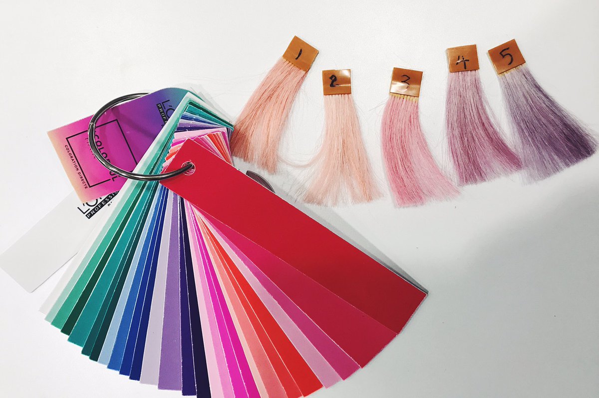 RushHairCrawley's tweet photo. @lorealprouk #mycolourfulhair training in salon today 🌈💇 #loreal #rushhair #haircolour #pastlehair #brighthair https://t.co/2DoS9B4W3D