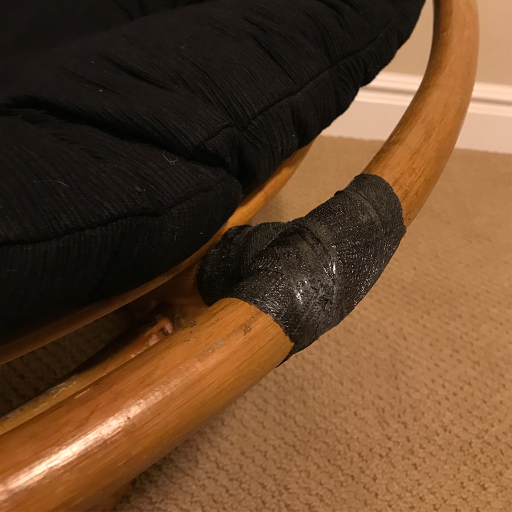 fiberfix's tweet image. "FiberFix Repair Wrap was perfect for my minor chair repair!" #NowYouCanFixAnything