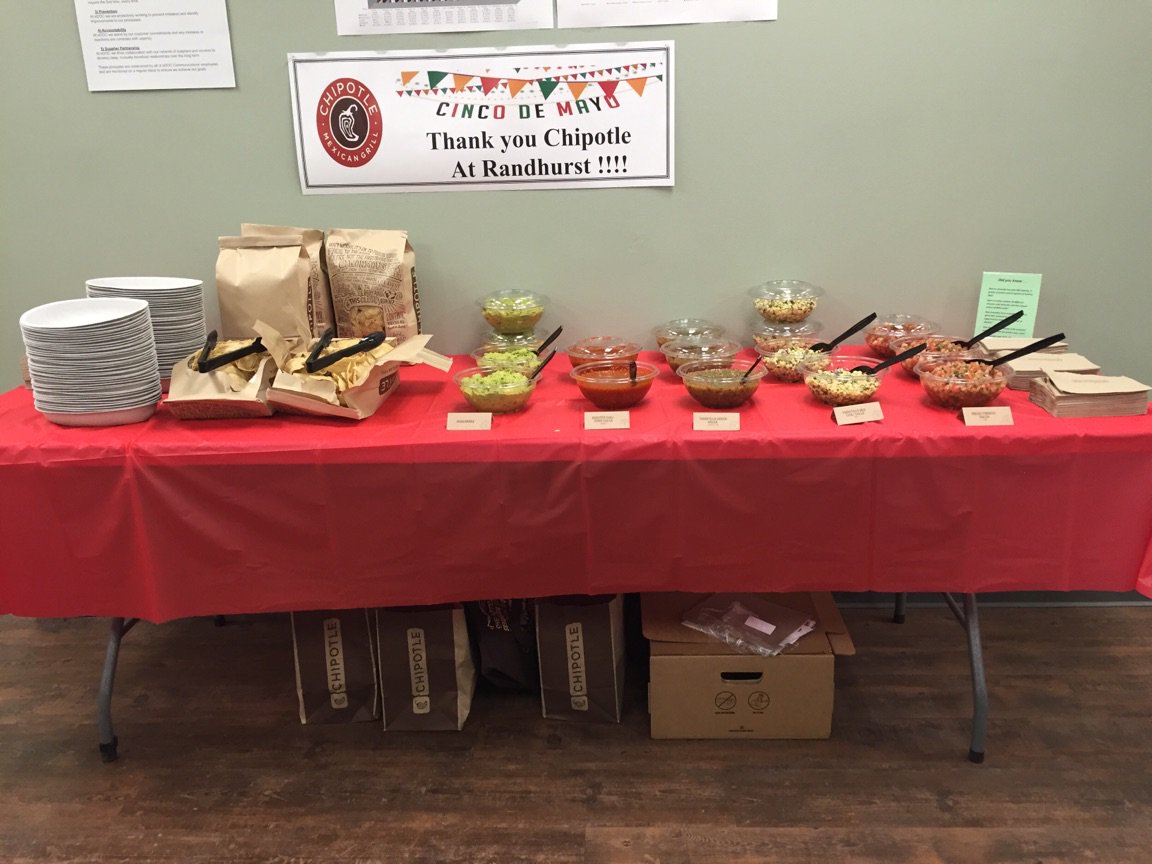 eDOC_Comms's tweet image. A HUGE thank you to @ChipotleTweets from the eDOC Wellness Committee for helping us make our #CincodeMayo celebration a success!