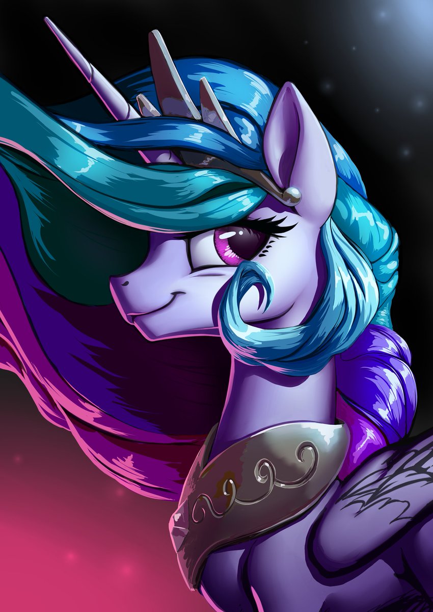 TheMLPCrew's tweet photo. Portrait of a Ruler | Source: https://t.co/CQwfKRpgqR https://t.co/nrbitcrflI