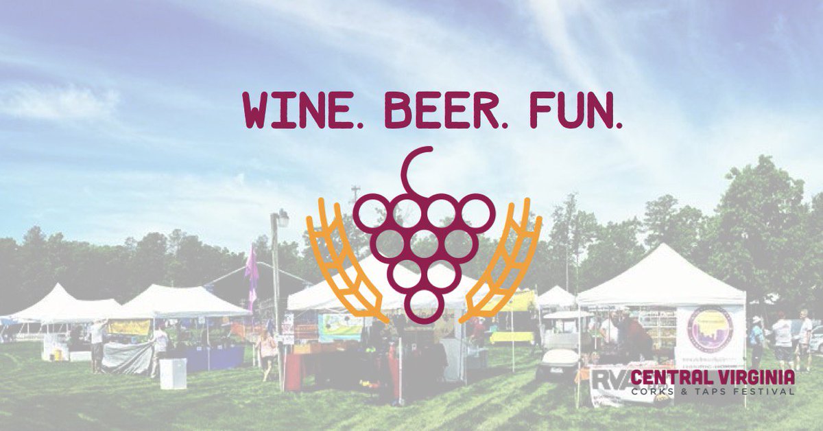 CorksAndTapsRVA's tweet photo. Plan your Saturday @CorksAndTapsRVA  Noon-6 #vawine #CraftBeer music &amp; more @InnsbrookAH  site online tickets https://t.co/IPpfGdpA1O https://t.co/l3QNYHjKam