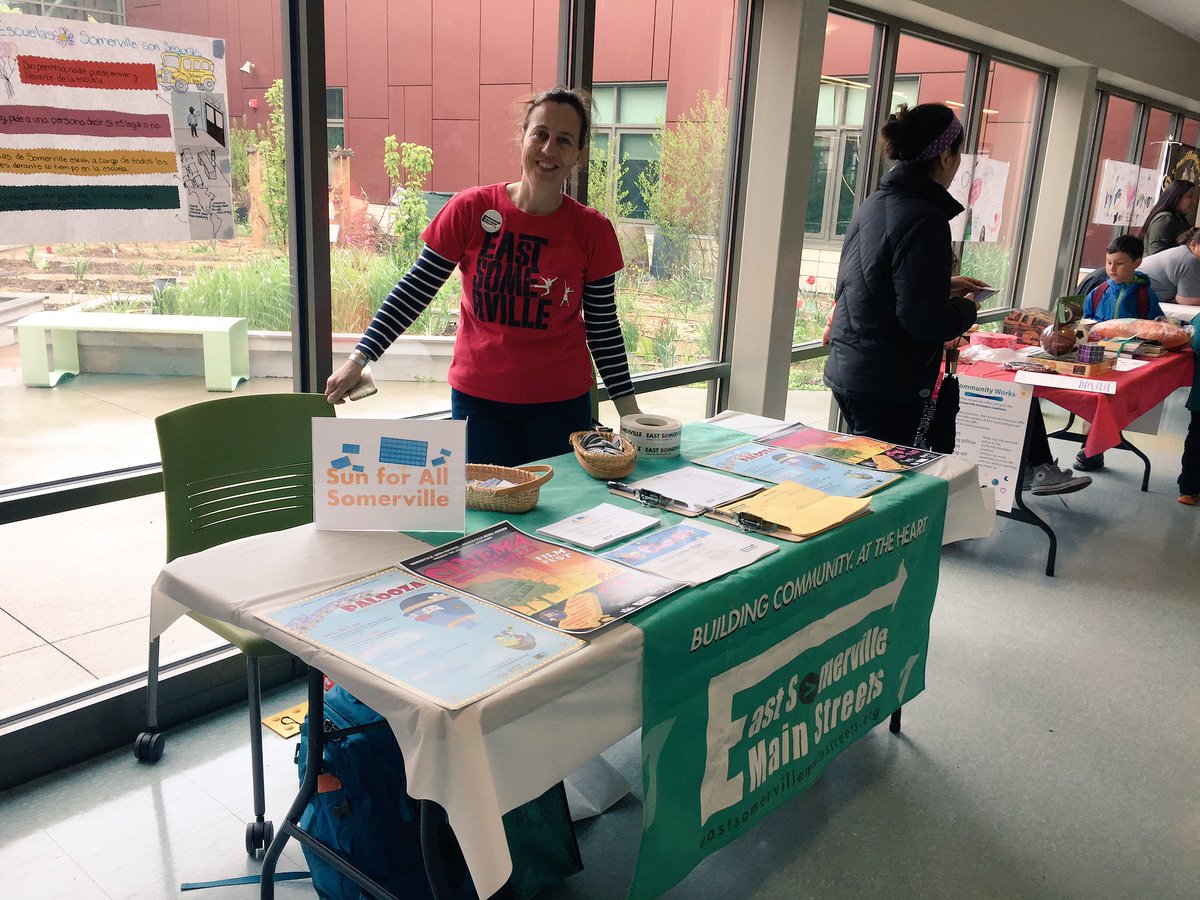 Resonant_Energy's tweet photo. Block party with @EastSomerville at the #EastSomerville Community School! #sunforall https://t.co/1cj6xEEjVI