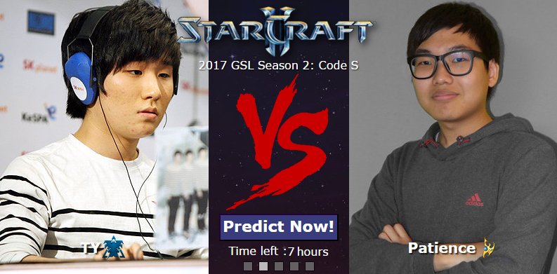 GGPredict_FR's tweet photo. Dans quelques heures, le groupe F de la #GSL Code S ! Qui va se qualifier au prochain round ? https://t.co/yaO0rRn5ug #SC2 https://t.co/27Zg9iA4PC
