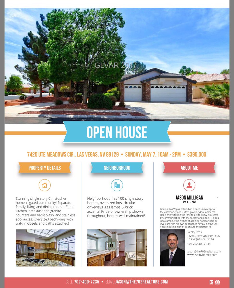 NevadaHomePros's tweet photo. Open House Sunday, 5-7-17 10-2, 7425 Ute Meadows #702nvhomes #RealtyPros https://t.co/1iaOXsiVqw
