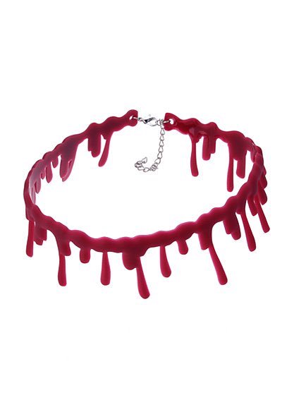MoonBastet's tweet photo. Dripping Blood Choker
Available at https://t.co/PgbtU9Wis6 
Use code GLAM to get 15% off by #adventurfuI via @c0nvey https://t.co/Ihs5JefSI2