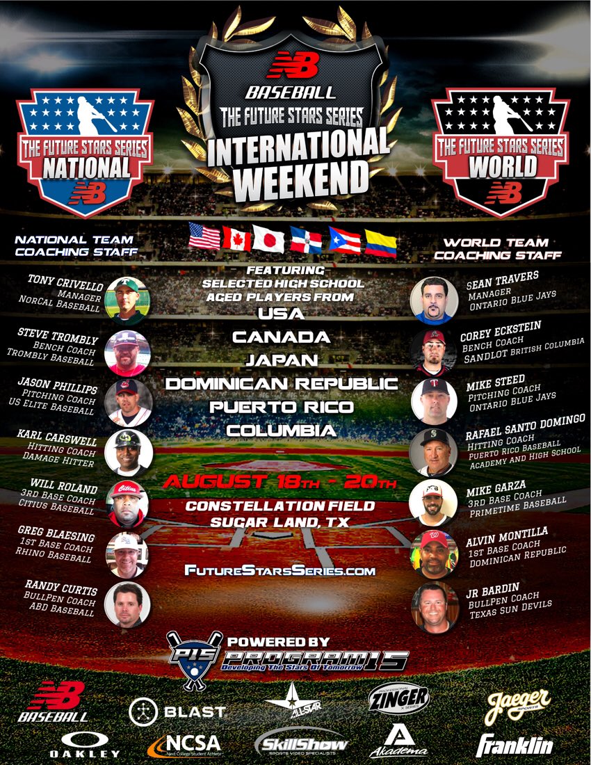 ftrstarsseries's tweet image. It's coming. #worldteam soon. #nationalteam to follow. @NB_Baseball @Program15BB FSS Int'l Weekend @sixfourclub @norcalbbgm lead the way.