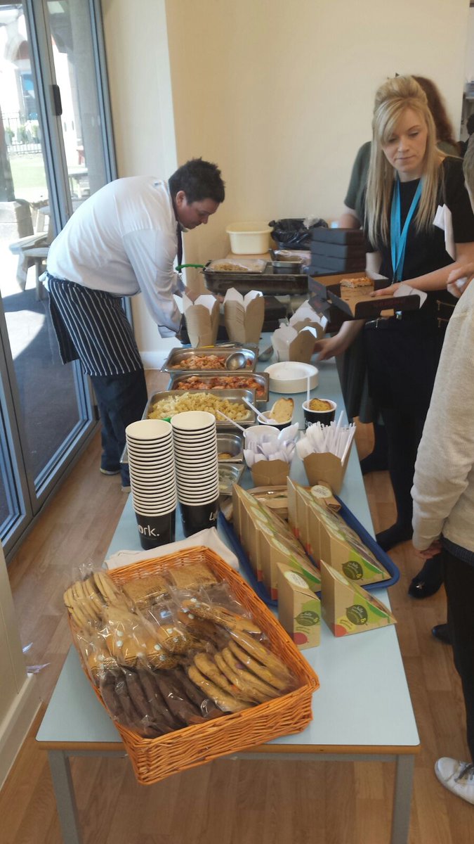 HorsforthFood's tweet photo. @LighthouseLeeds taster day. Looking forward to our first full week of service next week ##SchoolMeals #Horsforth #Community #Lighthouse https://t.co/9vW208PRza