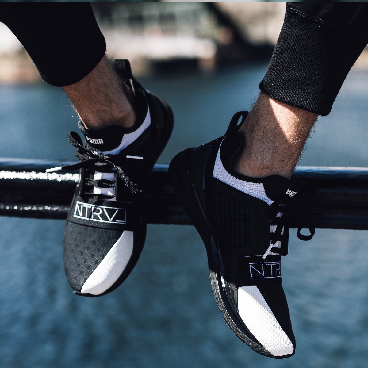 sevenstoreHQ's tweet photo. The @puma x @staplepigeon Ignite Limitless in Black and White releasing tomorrow online from 8am and instore from 9am. #7Liverpool #Puma https://t.co/orosfwsfAt