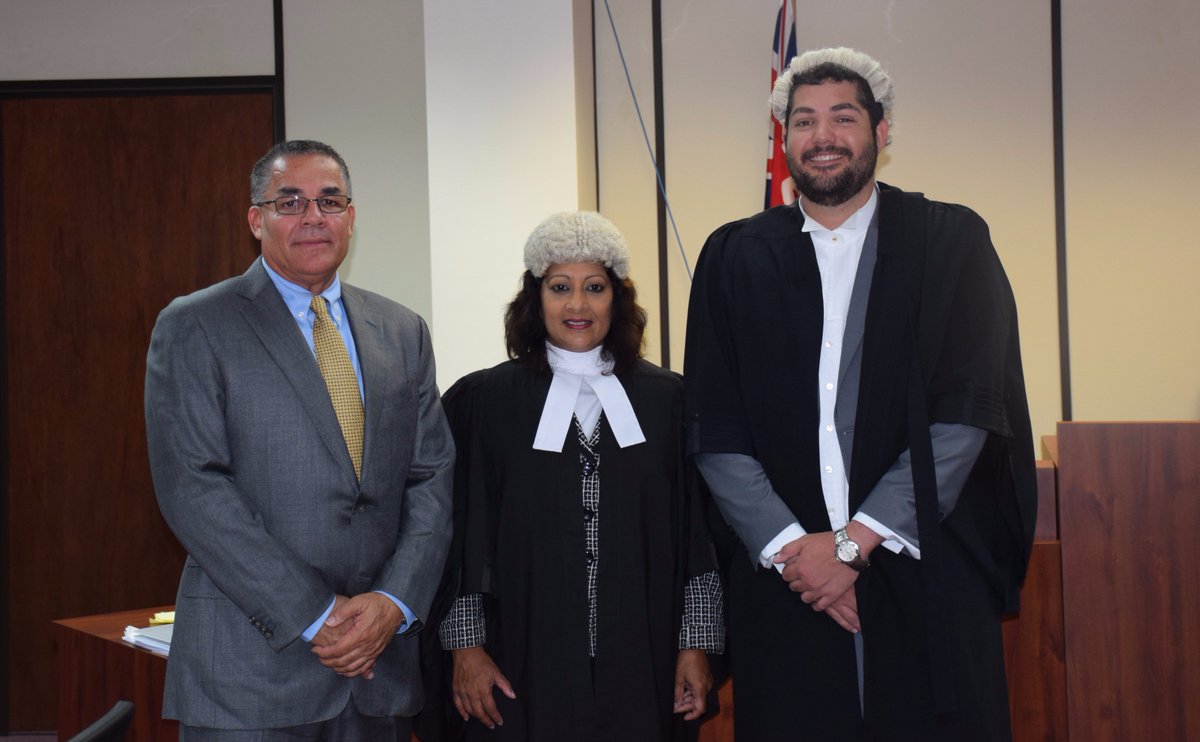 Law firm <a href="/maplesandcalder/">maplesandcalder</a> has admitted another young #Caymanian articled clerk, Jonathan Brown, as an attorney-at-law in the #CaymanIslands.